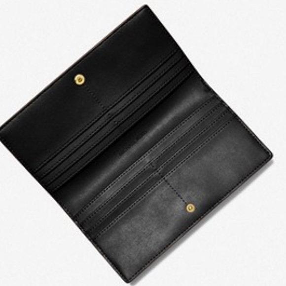 MICHAEL KORS
Reed Large Pebbled Leather Snap Wallet
Style# 35S3G6RE3L
Black
NWT - Picture 6 of 16